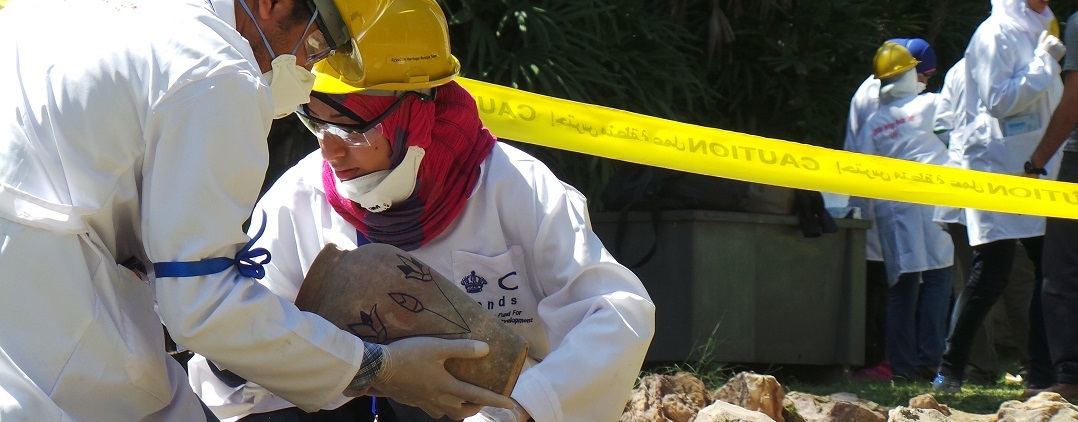 Egyptian Hertiage Rescue Team  Courtesy Queen Mathilde Cultural Fund Deborah Stolk
